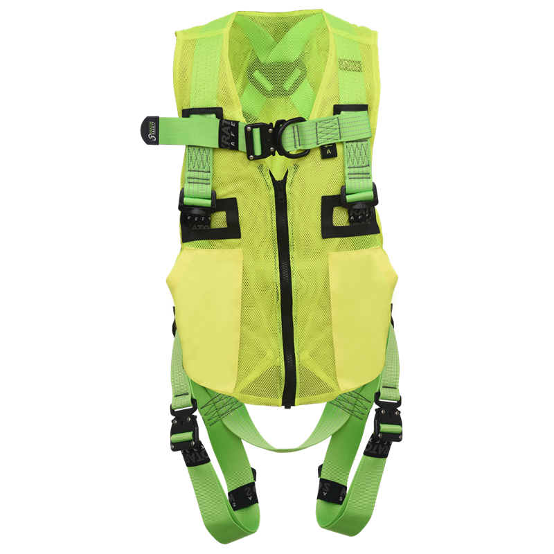 KRATOS SAFETY REFLEX 3 – Auffanggurt mit Warnweste – Produktansicht