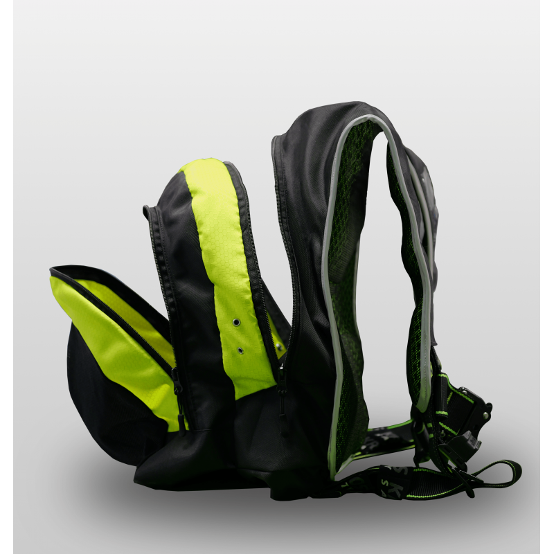 KRATOS SAFETY ADVENTURE – Auffanggurt mit Rucksack – Produktansicht