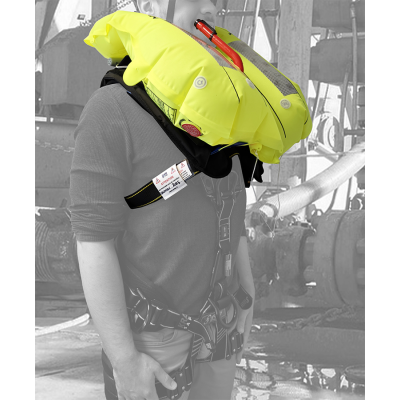 KRATOS SAFETY Aufblasbare Rettungsweste – 150 N – Produktansicht