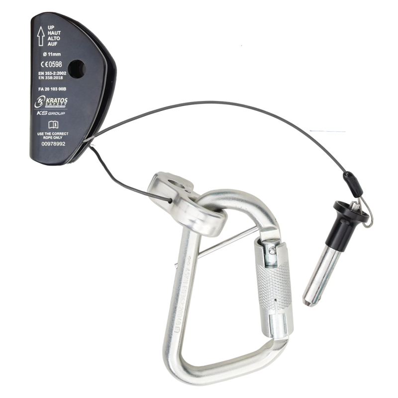 KRATOS SAFETY LOREL, Mitlaufendes Auffanggerät für Kernmantelseil 11 mm – FA2010300B