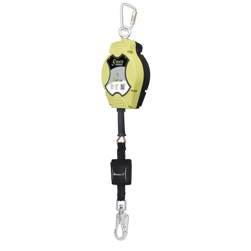 KRATOS SAFETY HELIXON-S Stahldrahtseil, Höhensicherungsgerät mit automatischem Rückzug 15 m – FA2040215