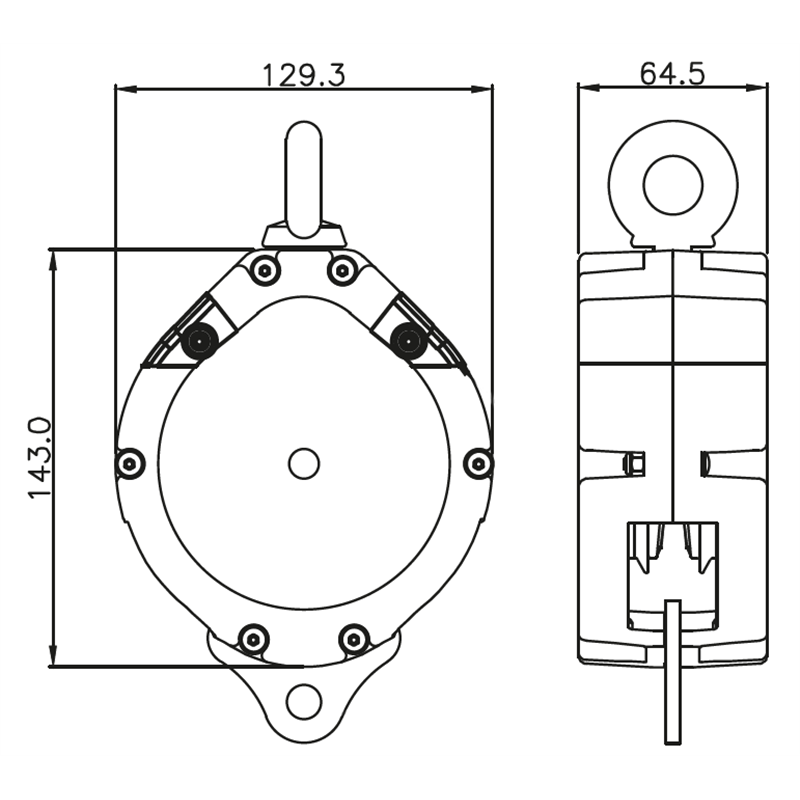 KRATOS SAFETY TYROLL, blockierende Umlenkrolle – FA2080000