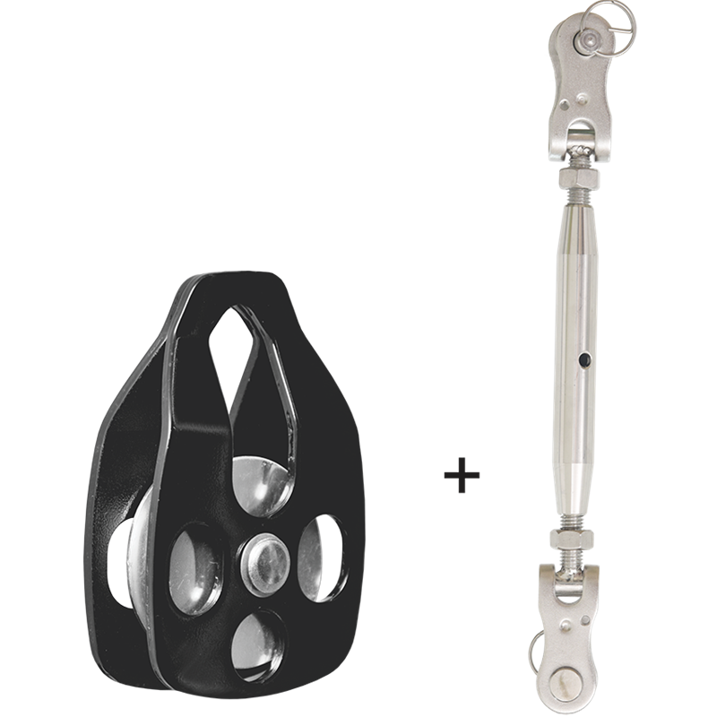 KRATOS SAFETY Spanner und Umlenkrolle für TYROLL blockierende Umlenkrolle – FA2080001