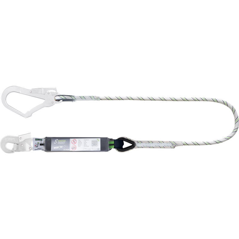KRATOS SAFETY HOPE – Verbindungsmittel aus Kernmantelseil mit Automatikkarabinern – 1,50 m – FA3050315