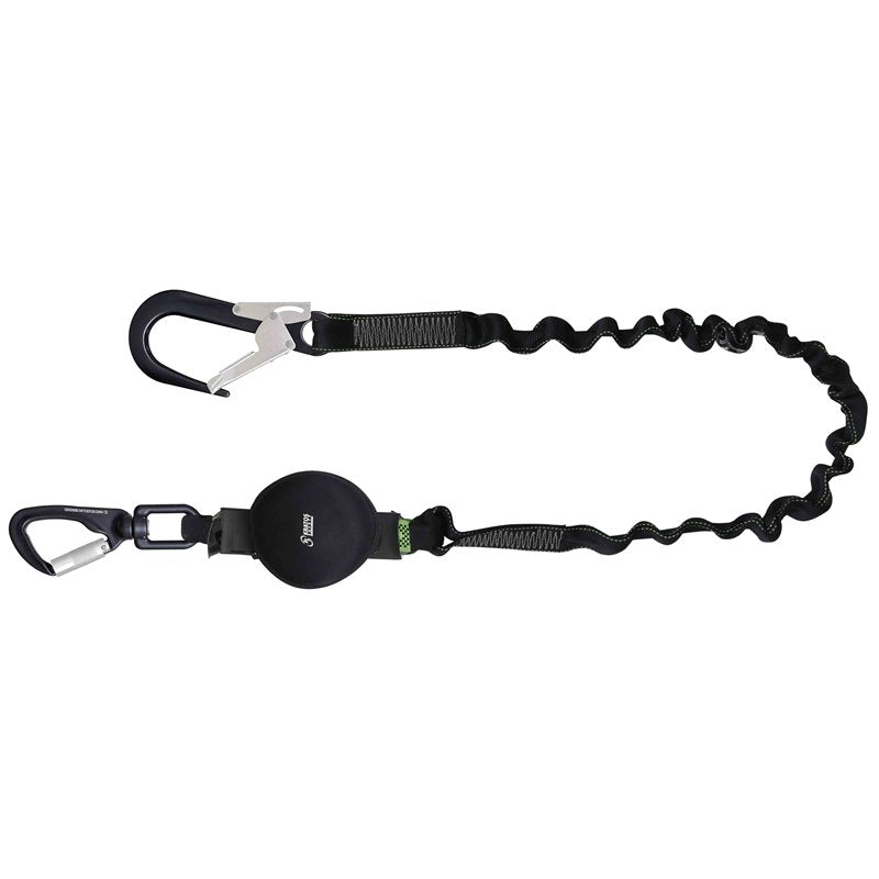 KRATOS SAFETY GRAVITY-S – Elastisches Verbindungsmittel mit Twist-Lock und Drehwirbel – 2 m – FA3072320