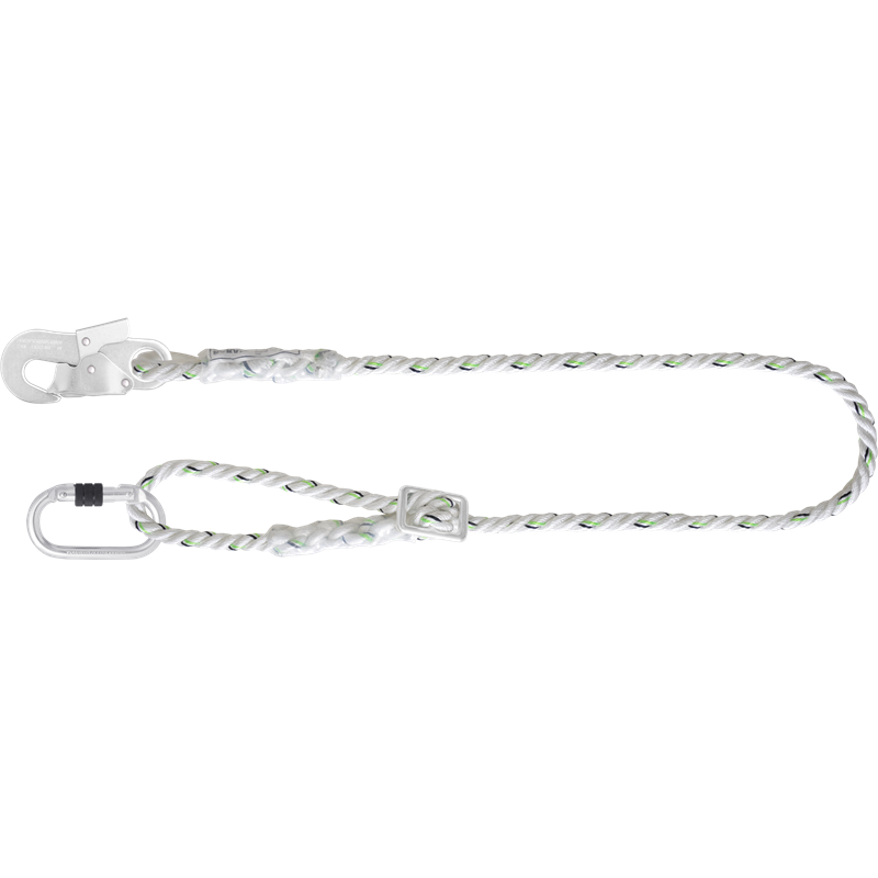 KRATOS SAFETY Positionierer aus gedrehtem Seil mit Kürzungsschnalle – 1,20–2,00 m – FA4090020