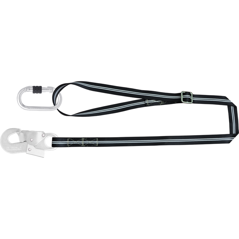 KRATOS SAFETY FIRE FREE – Flammbeständiger Gurtband-Positionierer, 2 m – 1,20–2,00 m – FA4090520