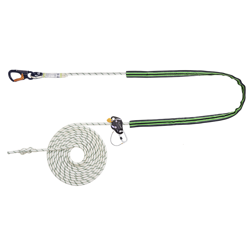 KRATOS SAFETY VYSKA – Kernmantel-Positionierer mit Seileinstellvorrichtung – 1,60–10,00 m – FA40906100