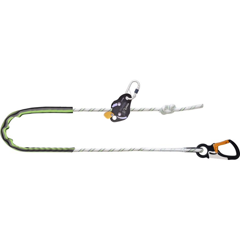 KRATOS SAFETY VYSKA – Kernmantel-Positionierer mit Seileinstellvorrichtung – 1,60–5,00 m – FA4090650