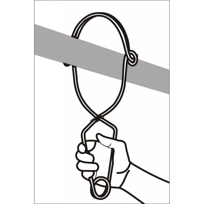 KRATOS SAFETY FA5021011 – Edelstahl-Befestigungshaken – 110 mm