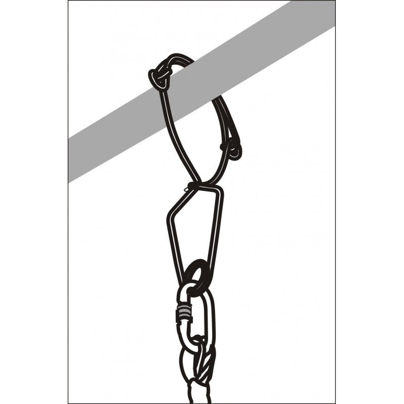 KRATOS SAFETY FA5021175 – Edelstahl-Befestigungshaken – 75 mm