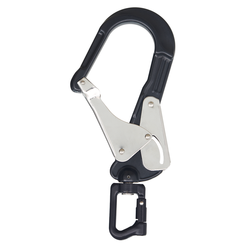 KRATOS SAFETY FA5022760 – HUKA-2 Aluminium-Gerüsthaken mit Drehwirbel – 60 mm