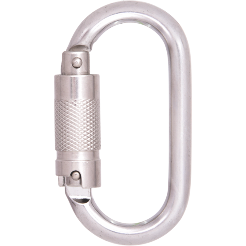 KRATOS SAFETY FA5030516 – Edelstahlkarabiner Triple-Lock – 16,5 mm