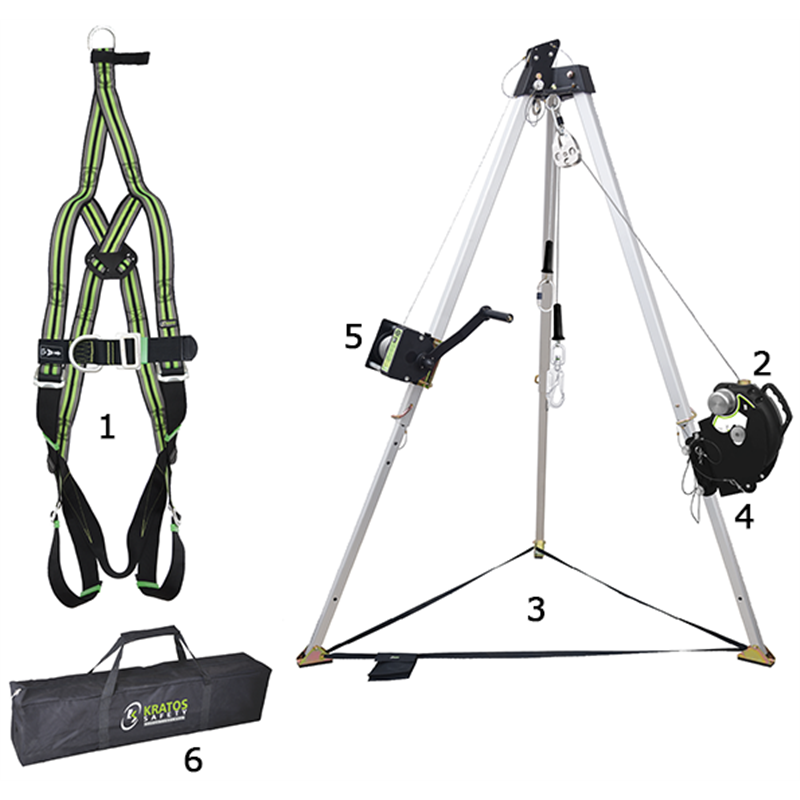 KRATOS SAFETY Kit für enge Räume