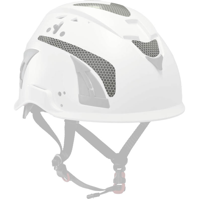 KRATOS SAFETY HP1090010 – set mit retroreflektierenden aufklebern kompatibel mit wolf fox helmen