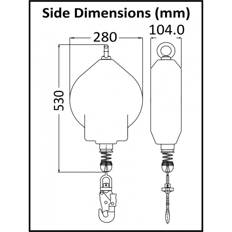 KRATOS SAFETY LA1040020 – Lastsicherungsgerät