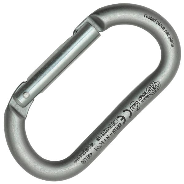 KONG Ovaler Karabiner, aus Karbonstahl – Produktansicht 1