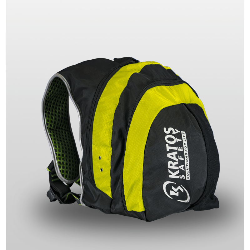 KRATOS SAFETY ADVENTURE – Auffanggurt mit Rucksack – Produktansicht