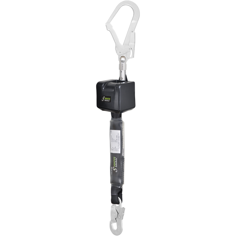 KRATOS SAFETY VORAS Höhensicherungsgerät mit Gurtband Breite 50 mm, Länge 2,50 m – FA2030302