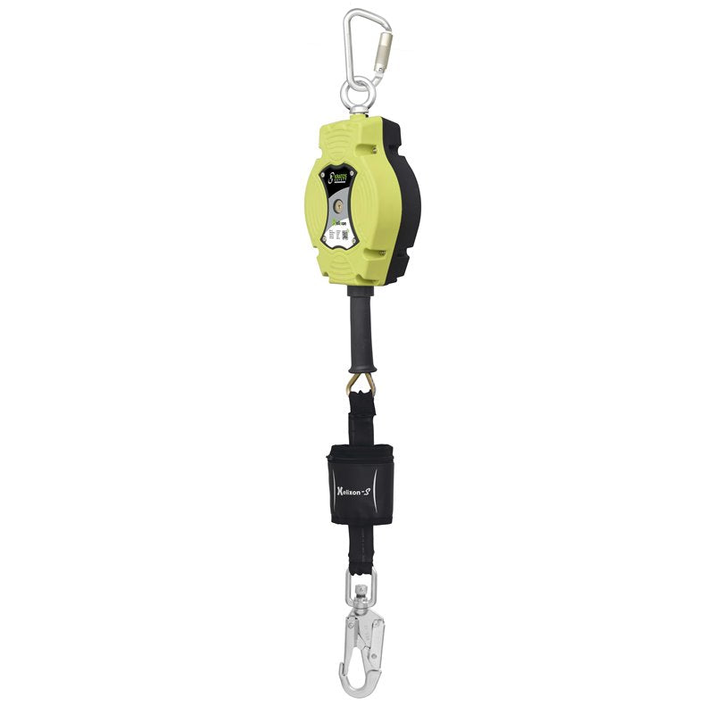 KRATOS SAFETY HELIXON-S Stahldrahtseil, Höhensicherungsgerät mit automatischem Rückzug 10 m – FA2040210