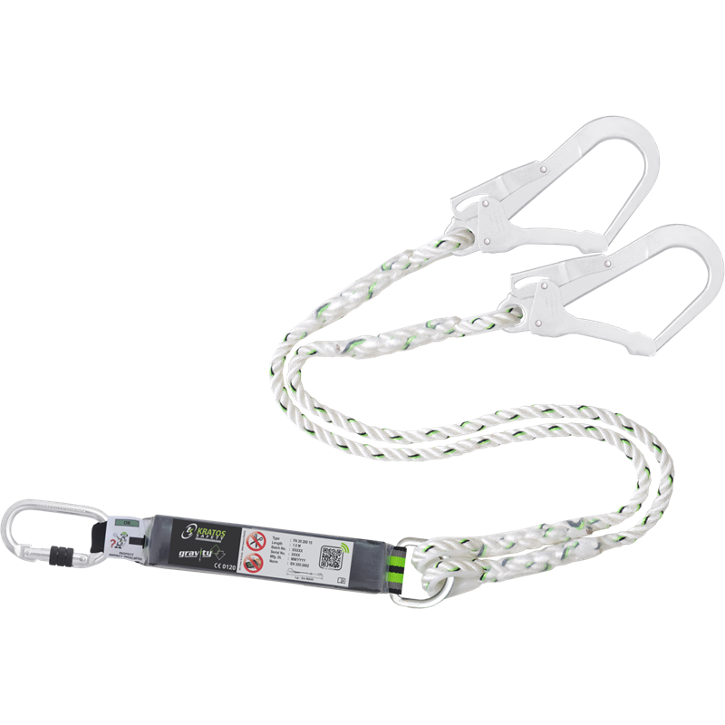 KRATOS SAFETY HOPE – Y-Verbindungsmittel aus gedrehtem Seil – 1,50 m – FA3020015