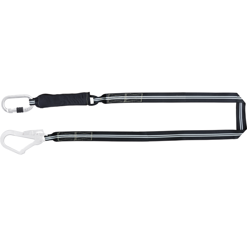 KRATOS SAFETY FIRE FREE – Flammbeständiges Verbindungsmittel mit Falldämpfer – 1,50 m – FA3030515