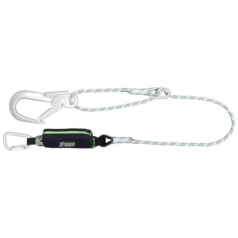 KRATOS SAFETY CURIOSITY – Längenverstellbares Verbindungsmittel mit Falldämpfer – 1,40–2 m – FA3051420