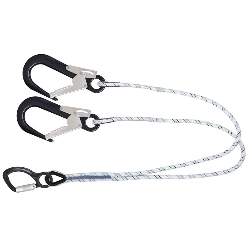 KRATOS SAFETY SILVA 2 – Y-Verbindungsmittel mit Aluminiumhaken – 1,50 m – FA4060115
